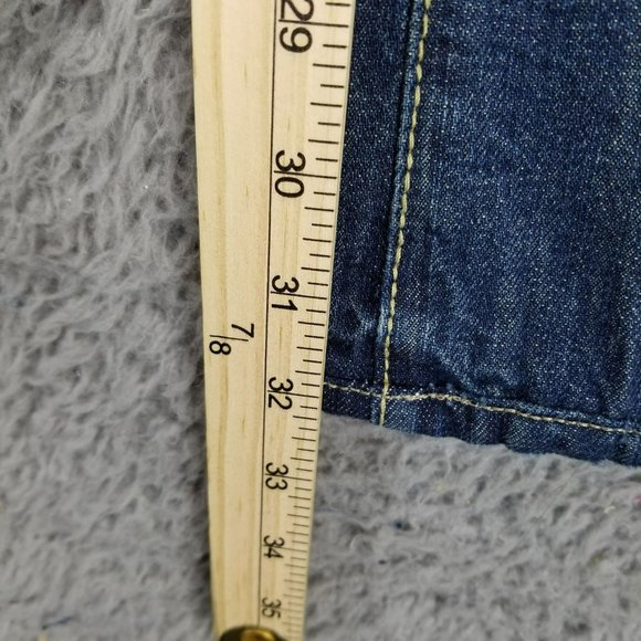 Duarte Jeans Womens 24 Tall Medium Wash Stretch Mid Rise Bootcut *Altered* - Picture 6 of 15